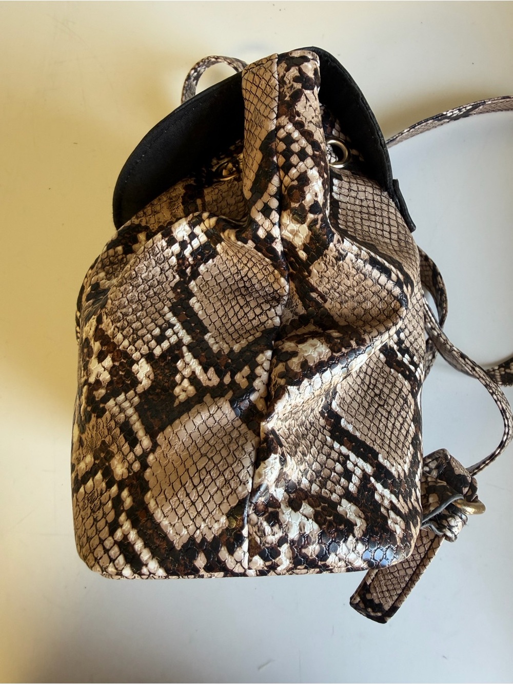 PacSun Snake Print Mini Backpack Purse - Excellent Condition! - Picture 9 of 16